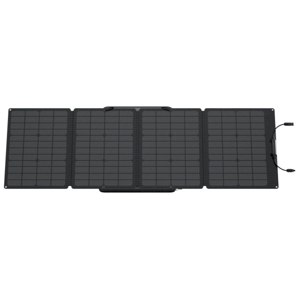 EcoFlow 110W Portable Solar Panel on a white background.
