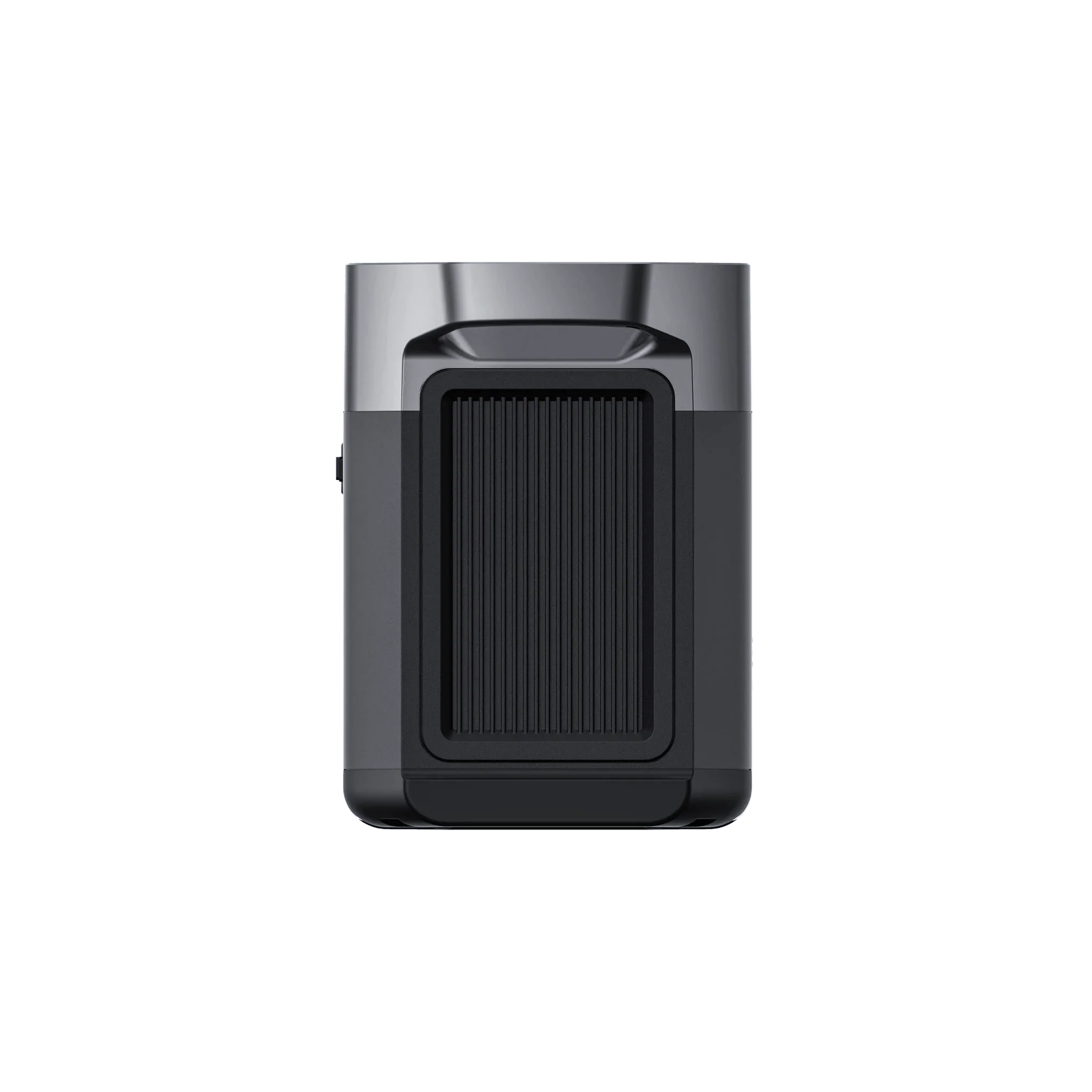 A black EcoFlow vaporizer on a white background.