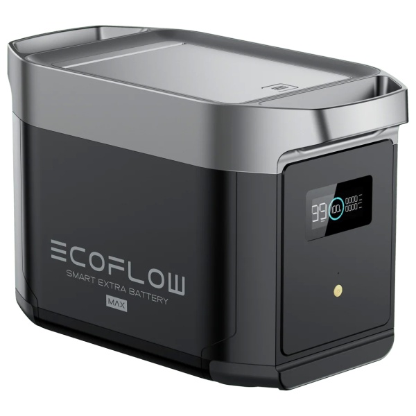 The EcoFlow DELTA Max Smart Extra Battery (SHIPS IN 1-2 WEEKS) can significantly extend the usage time of elfolo elfolo.