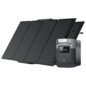 Portable solar panel on a white background.