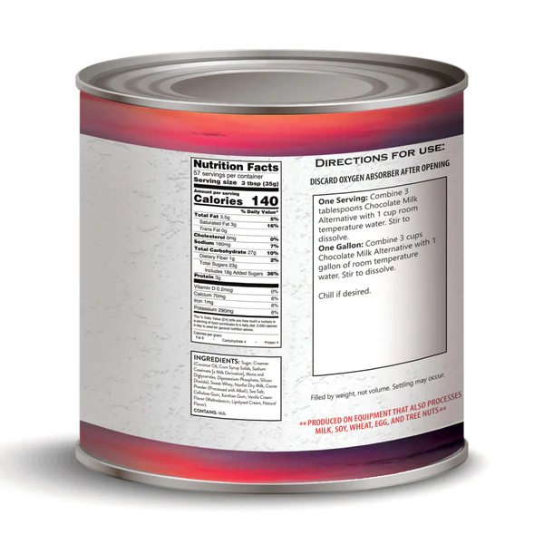 A can of food on a white background in the HEAVEN'S HARVEST Beverage Bundle #10 Cans.