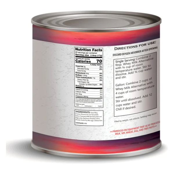 An image of a can of food on a white background from HEAVEN'S HARVEST.