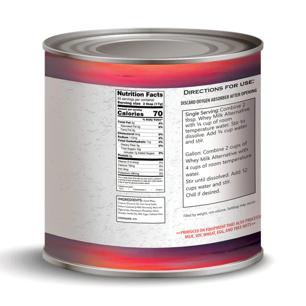An image of a can of food on a white background from HEAVEN'S HARVEST.