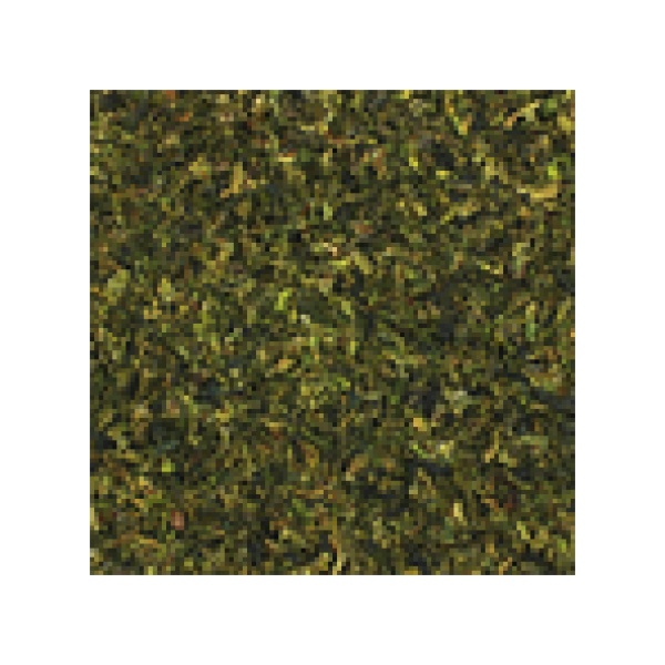A close up image of green tea leaf.
