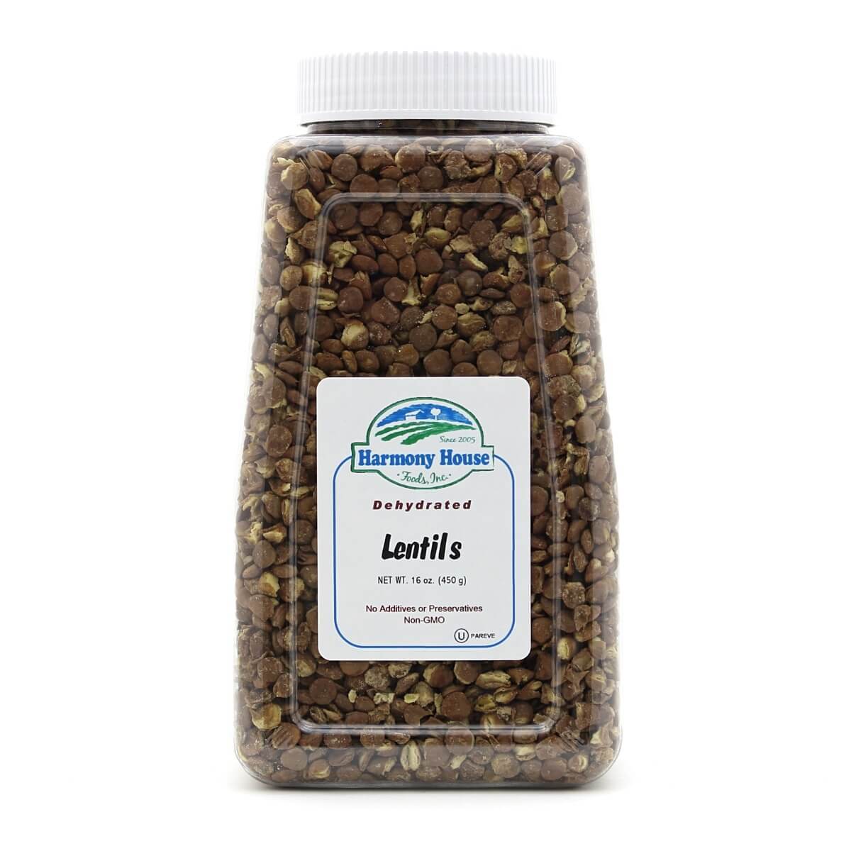 A jar of linseeds on a white background.