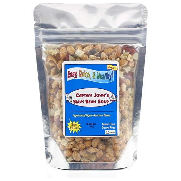 A bag of granola with nuts and dried fruit.