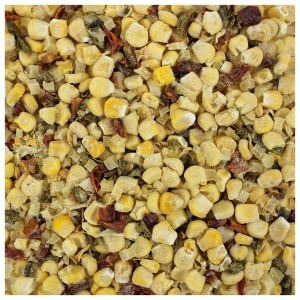 Harmony House Creamy Good Corn Chowder (1.6 oz) - a close up of dried corn.