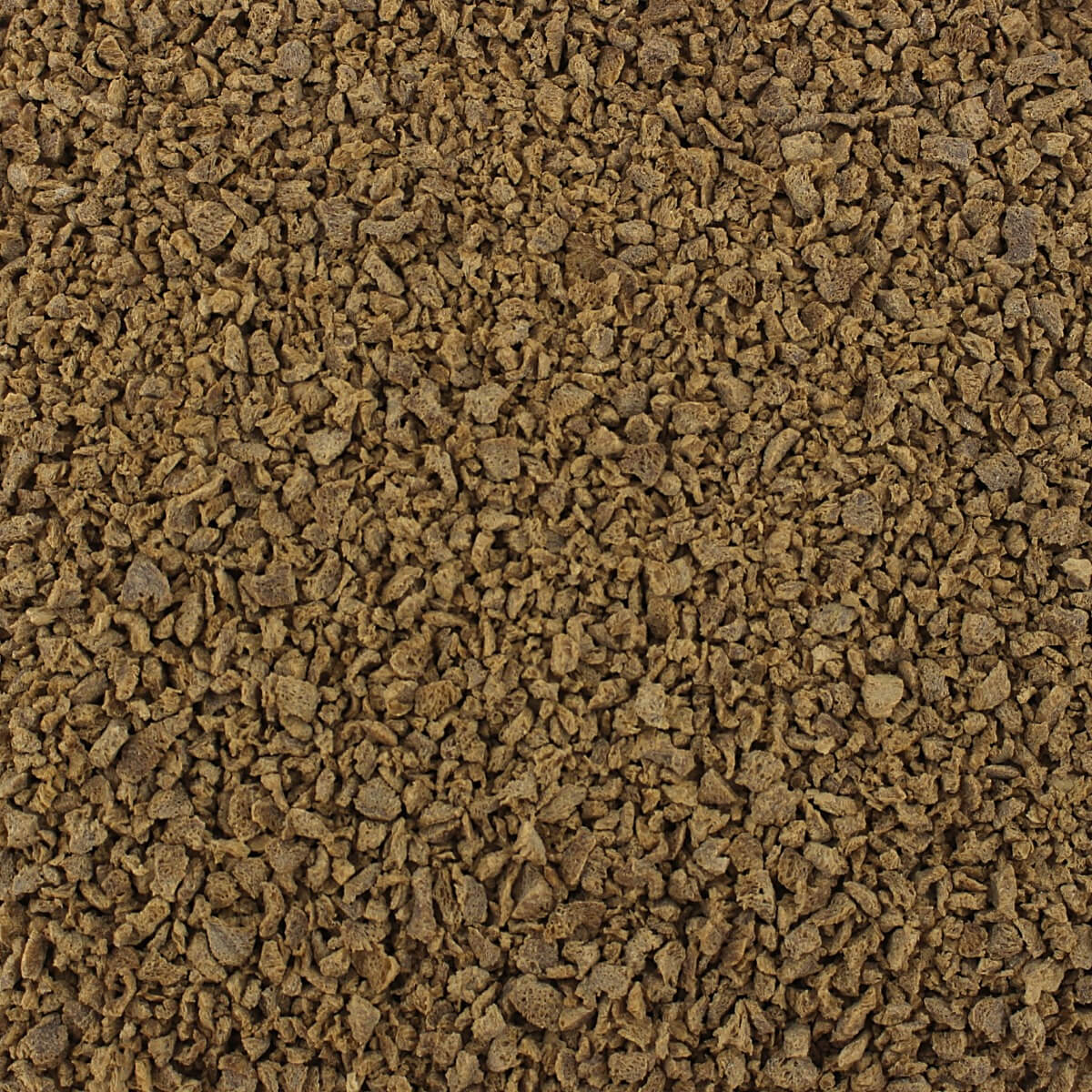A close up image of brown gravel.