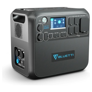 A portable speaker with an lcd screen, perfect for emergency situations or long-term food storage.