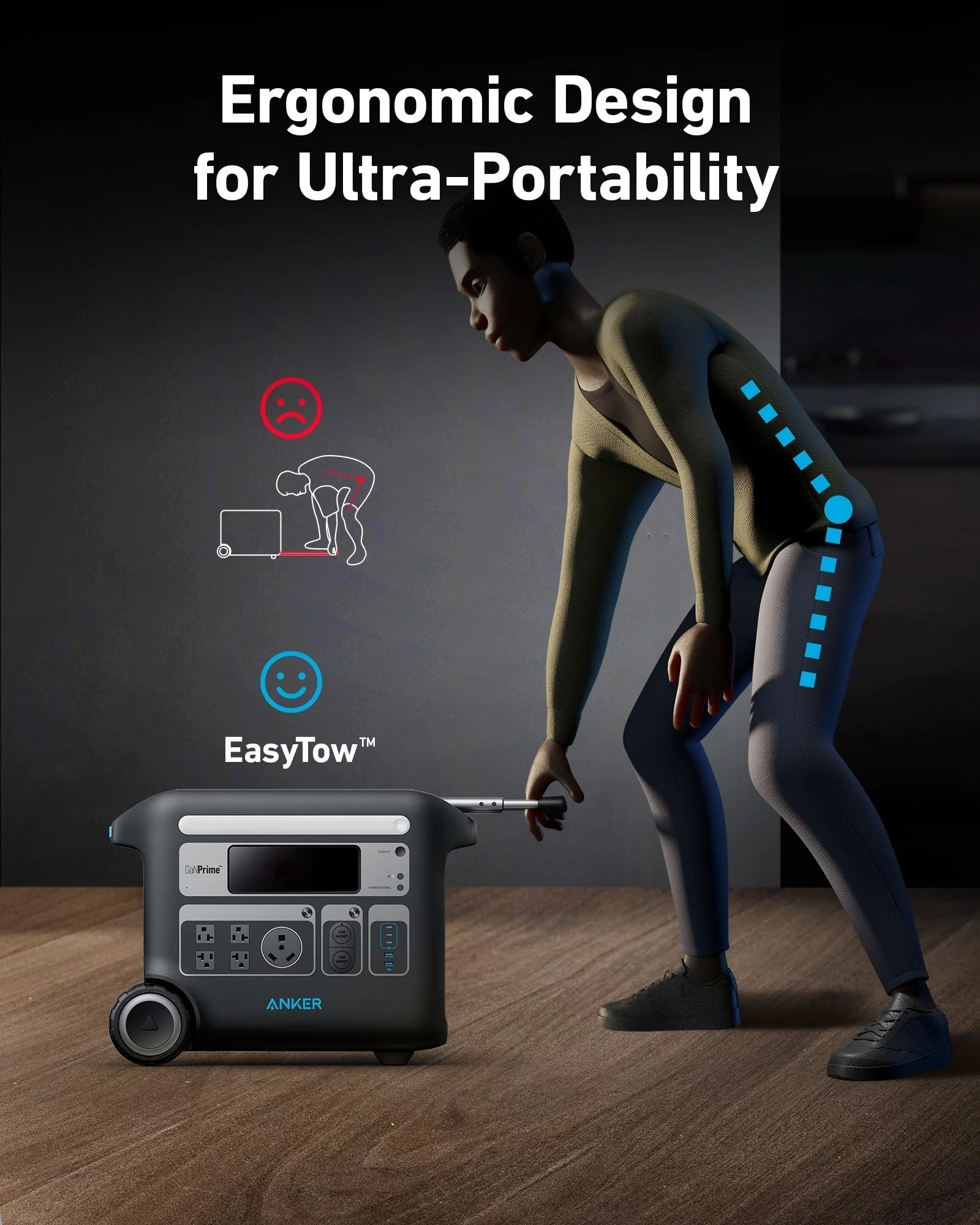 Ergonomic design for ultra-portability ideal for emergency food storage.