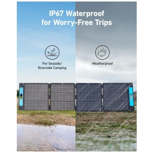 IP67 waterproof for worry free emergency food storage.