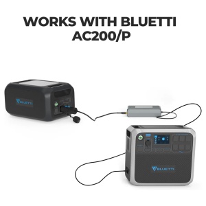 Works with the bluetti ac2200 p for emergency food storage.