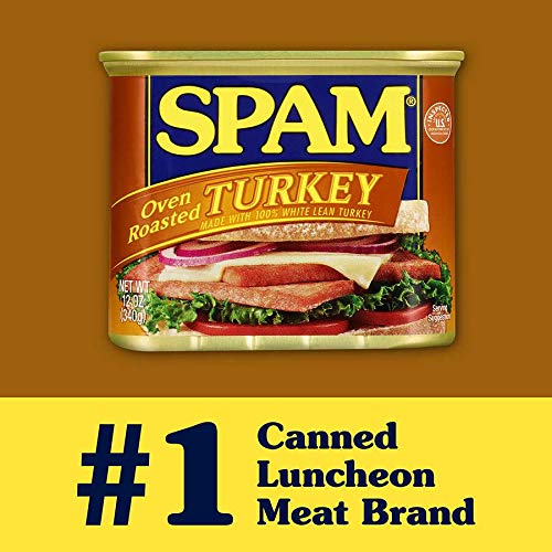 SPAM Oven Roasted Turkey 12 Ounce (Pack of 12) - (SHIPS IN 1-2 WEEKS)