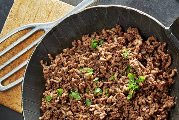 Ground beef is a versatile ingredient that can be used for emergency food storage.