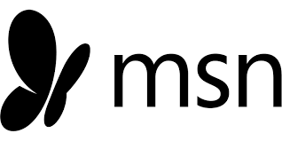 A black and white logo with the word msn depicting emergency food storage.