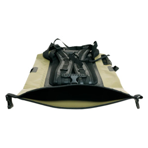 A Dry Bag Waterproof Backpack with a strap attached to it.