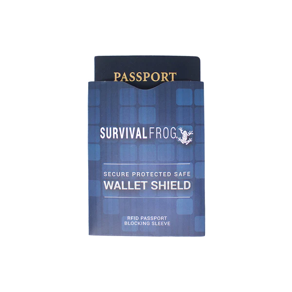 Survival frog RFID shield wallet.