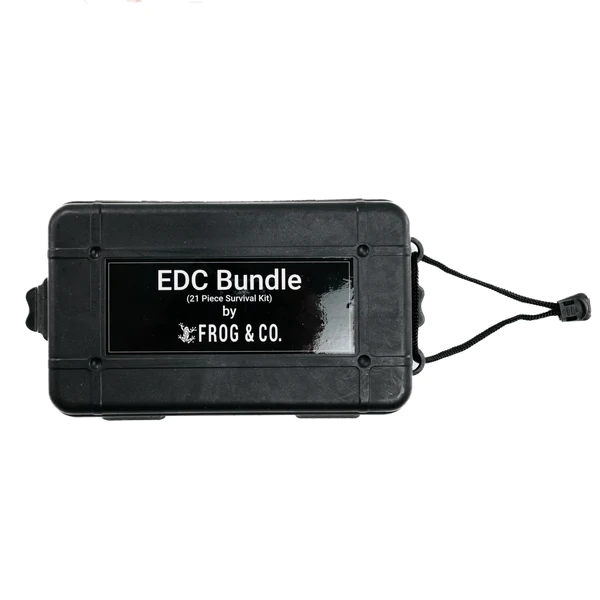 The EDC Survival Bundle from Frog & Co. is shown on a white background.