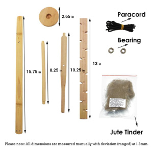 Julie's fire starter kit includes a tinder paracord kit and is perfect for outdoor enthusiasts. With the help of Frog & Co., this kit provides everything you need to start a fire in